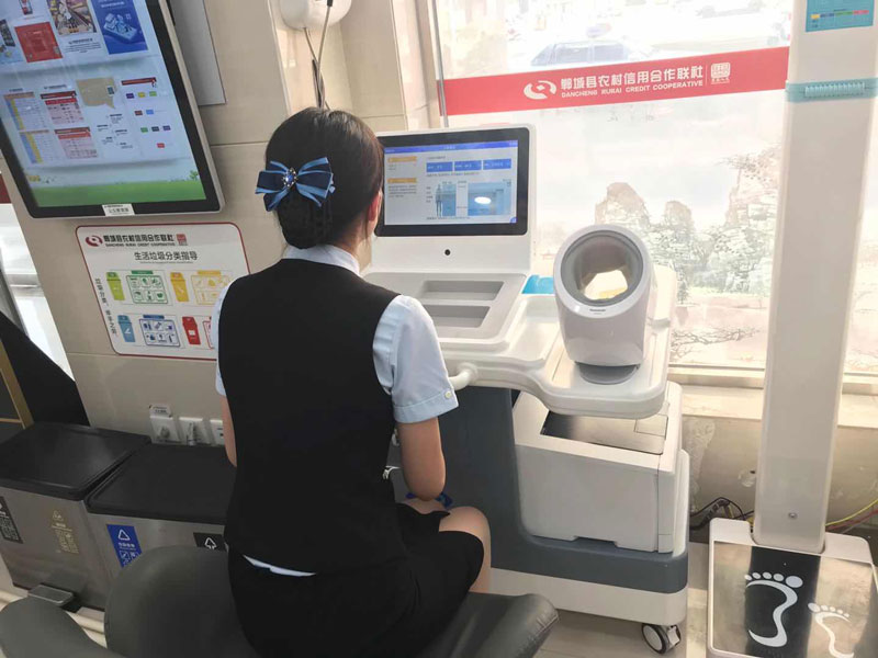 醫(yī)用體檢一體機(jī)測量現(xiàn)場