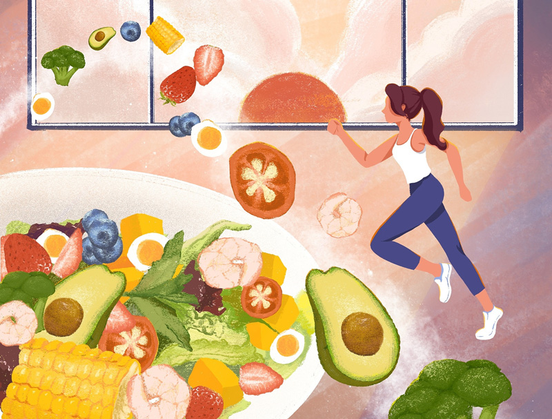 健康生活方式養(yǎng)成不易生病體質(zhì)